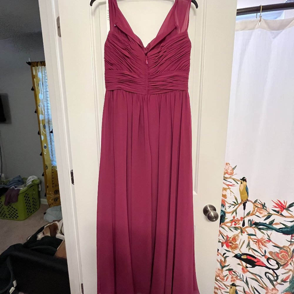 Azazie Size 10 Orchid Zapheira Dress